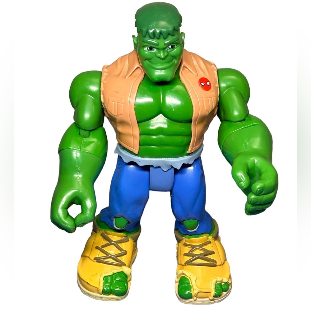 Iconic Rare Preowned Marvel 2002 Playwell Incredible Hulk Kids Toy Figure